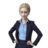 3d woman virtual avatar