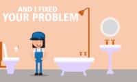 plumber woman animated