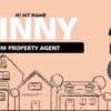 property agent woman animated