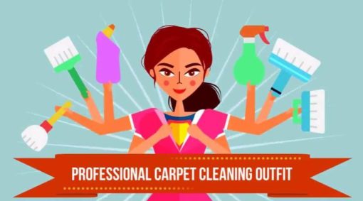 carpet cleaner animated